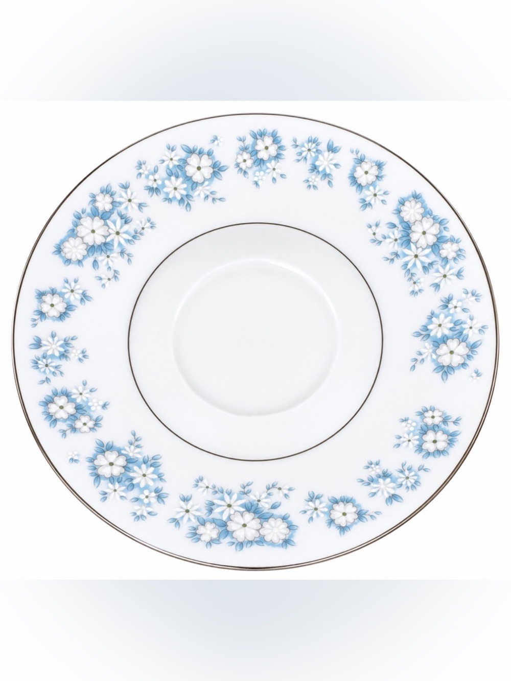 MONTGOMERY WARD STYLE HOUSE FINE CHINA DAMASK 6" Saucer Plate Vintage